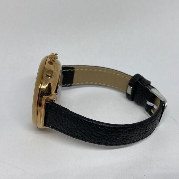 Fossil FTW5021 Women's Black Leather Analog Silver Dial Quartz Wrist Watch WO583 - Picture 9 of 12